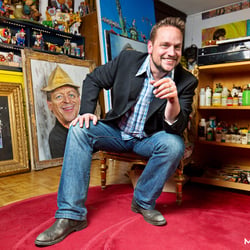 Bernhard Prinz bei Mila Pairan für Magazin „Lige is Magnifique“ 2016