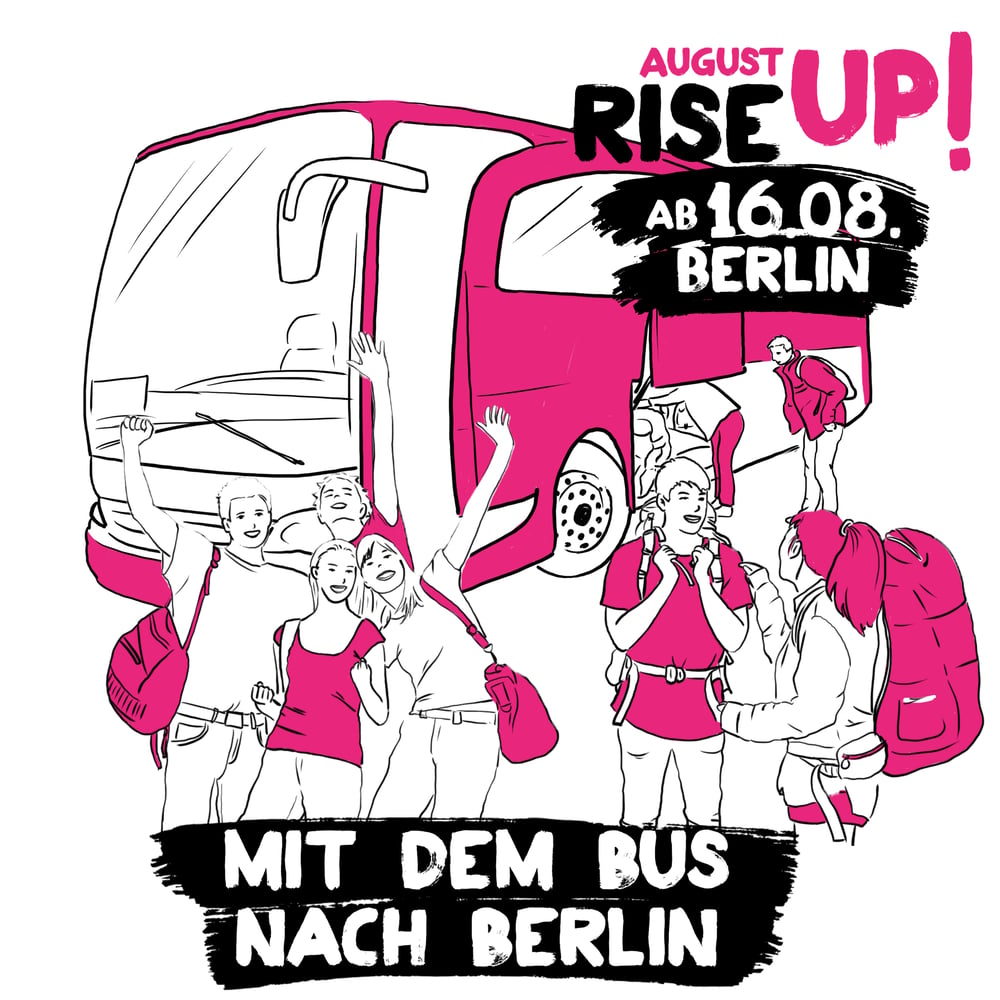 August RiseUp Anreise