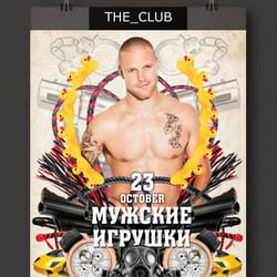 poster for club “THE CLUB”