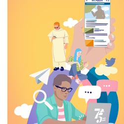 Die Tagespost / Johann Wilhelm Naumann Verlag GmbH Keyvisual für Werbekampagne der neuen App