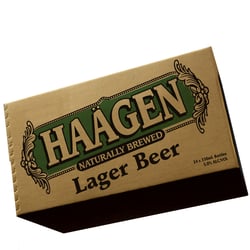 HAAGEN German Style Beer case packaging