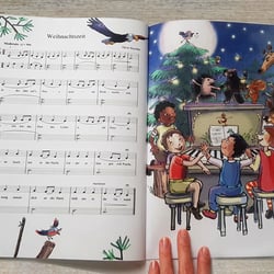 Seite aus dem Notenbuch