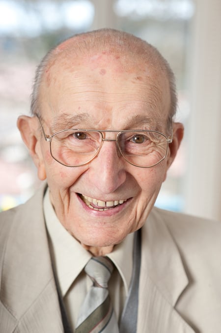 Portrait aus der Serie Hundertjährige für das Kursana Magazin