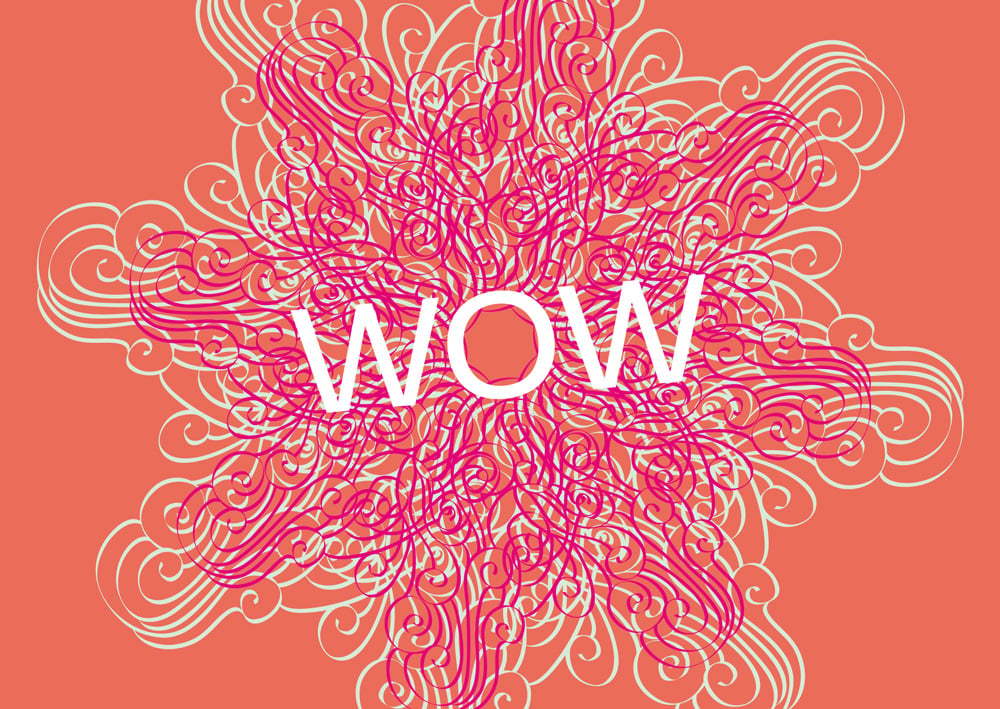 Karte „WOW“