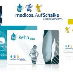 Logo und CI, medicos.AufSchalke, 2005
