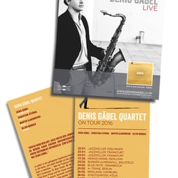 Flyer, Plakat & Coverdesign Denis Gäbel