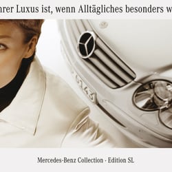 Projekt: SL Edition, Mercedes Benz Accessories, 18/1 • Agentur: RG Wiesmeier