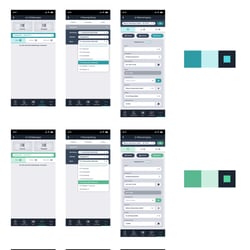 School App Color Variations