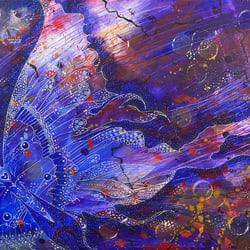 Love of My Life. Acryl auf Leinwand