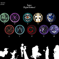 Story Icons (Digital Buttons)