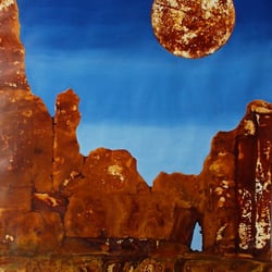VU 135 Felsformation mit Terrassen