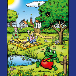 Titelseite des Ernährungsratgebers „Agi’s neue Freunde“ vom Kinderschutzbund