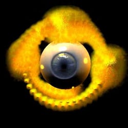 Feuer Auge