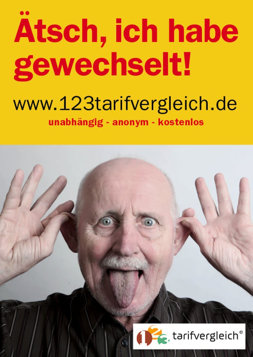 Ätsch, ich habe gewechselt!