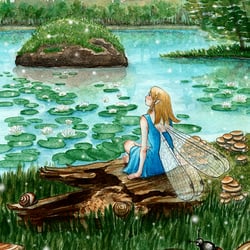 Probeillustration für ein Buchprojekt