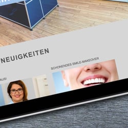 Neue Website für die Zahnarztpraxis Dent.taunus