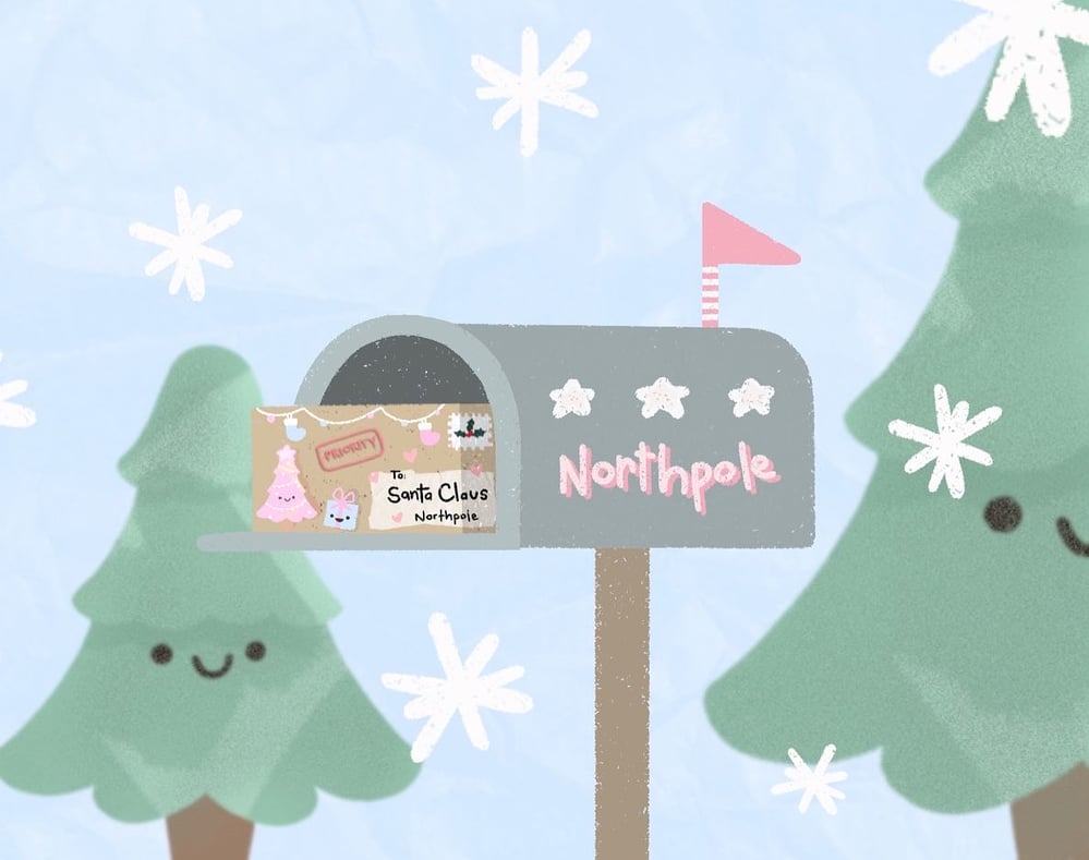Brief für den Weihnachtsmann
