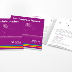 GP Joule – Broschüre „Die Fortschrittmacher“