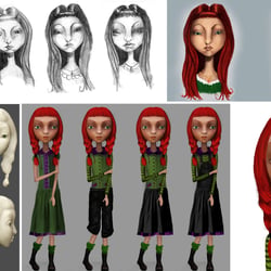 „Moira and the Death“ | Diploma Thesis| Entwicklungsprozess | Moira