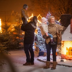 imageaufnahme für den ulmer weihnachtsmarkt