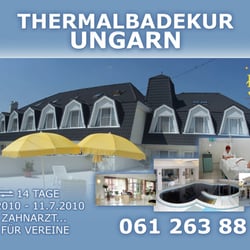 Flyer Badekur Ungarn