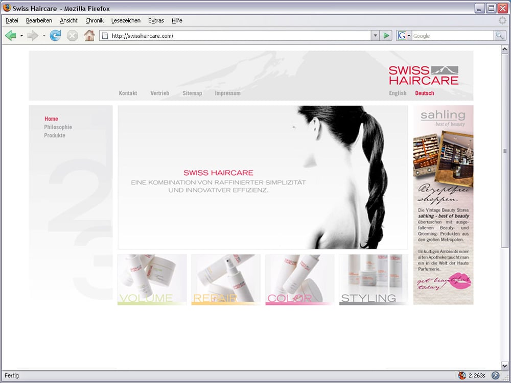 www.swisshaircare.com