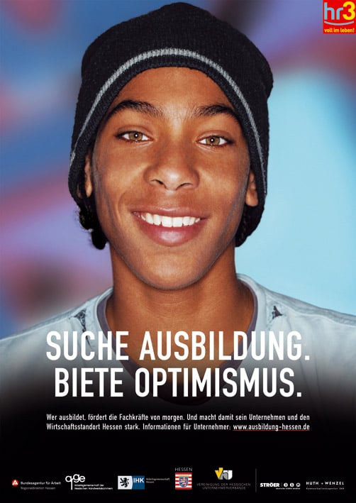 Plakat-Kampagne für mehr Ausbildung