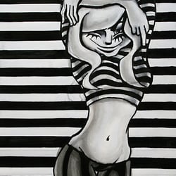 Illustration Tusche auf Papier