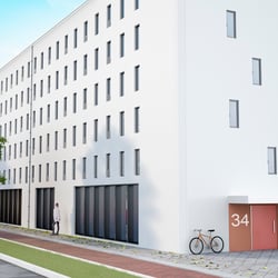 Außen Visualisierung Gewerbe