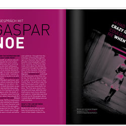 Konzept und Gestaltung des Filmmagazines www.palastmagazin.de