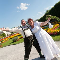 Hochzeit im Schloss Mirabell/Salzburg