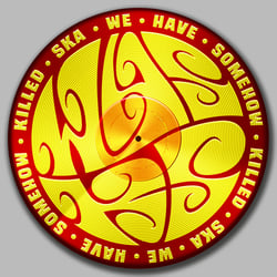 T-shirtdesign für die Skapunkband WHSKS
