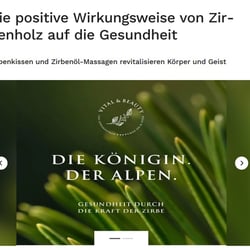 Zirbenholz für die Gesundheit