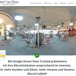 Webseite für 360° Fotografen
