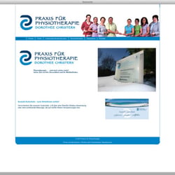 Internetseite Physiotherapie Christern: Layout+Programmierung (CMS)