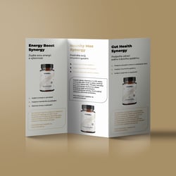Brochure design for Imuneo.cz
