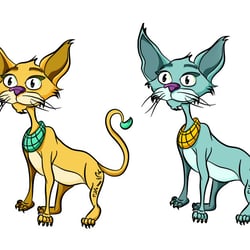 Mau-Cleos Begleiter