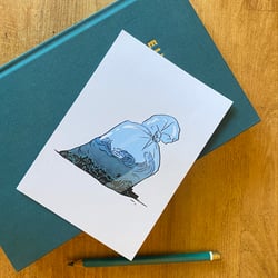 Postkarte zum Tag der Ozeane