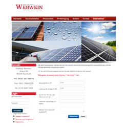 Programmierung des „Solarrechners“