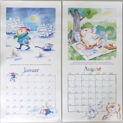 2 Kalender Blätter