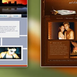 Über 50 Flash animierte Webtemplates für den Magix- Webtemplates