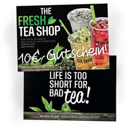 the FRESH TEA SHOP