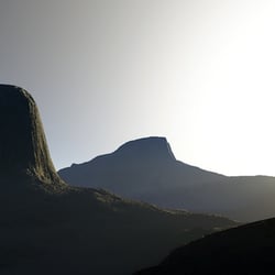 mit Terragen erstellt für CD-Covers z.B.