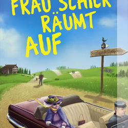 Weltbild – Frau Schick räumt auf – cover illustration