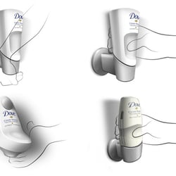 SoftCare Sensations Seifenspender, Konzeptskizzen