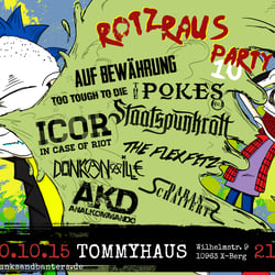 Flyer Rotz Raus Party 10