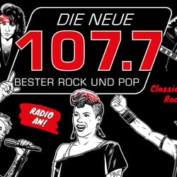 Plakatwerbung – die Neue 107.7