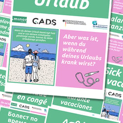 Web-Comic für minor digital in 11 europäischen Sprachen