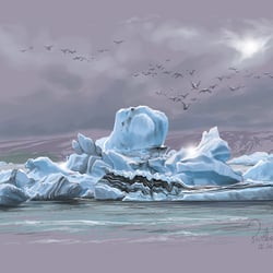 Jökulsarlon, Island