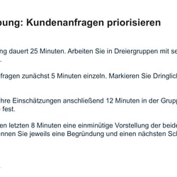 1 · Vorher: Workshop-Ablauf als Text